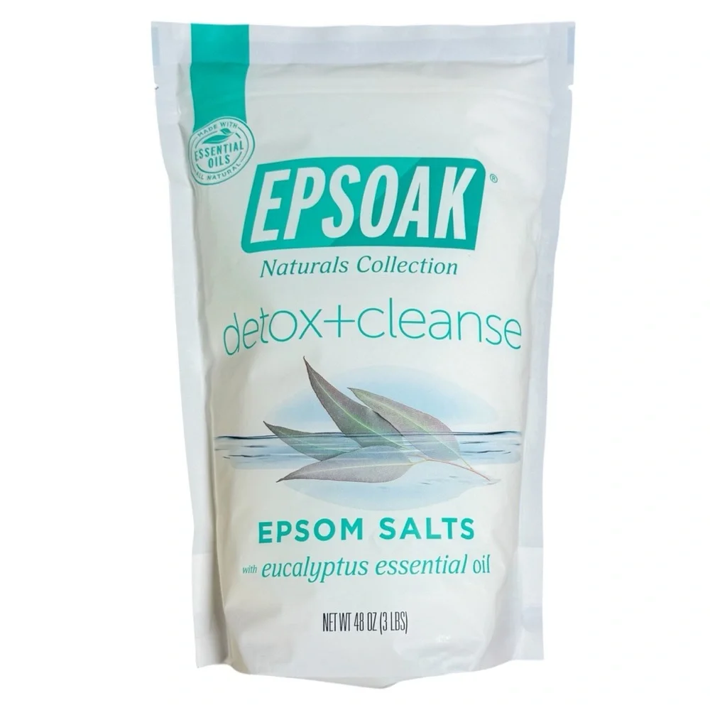 Epsoak Epsom‎ Salt Detox Cleanse Eucalyptus 48oz